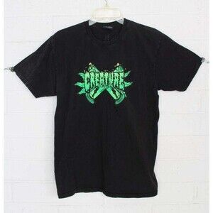 CREATURE Unisex Medium S/S T-Shirt Outline Classic Logo Skate T-Shirt